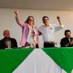 Candidata presidencial Clara López acompañó en Medellín a Domingo Ayala, aspirante al Senado en la lista del Frente Amplio Unitario