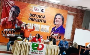 “Estamos en un proceso de acumulación de fuerzas generando las condiciones de la gran unidad que garantice seguir adelante para posibilitar un futuro de oportunidades para todos los colombianos”: candidata Clara López en Tunja