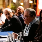 “El mundo presencia hoy una geopolítica reaccionaria y de nostalgia imperial”: senadora Clara López en discurso inaugural en el Congreso de los Pueblos del Grupo de La Haya