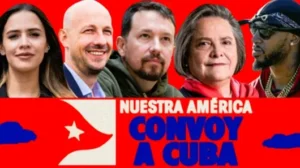 Senadora Clara López, entre los participantes del Convoy a Cuba que busca “romper el asedio” estadounidense en plena crisis energética