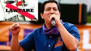 Internacional Progresista lanza alerta roja por violencia jurídica en Ecuador