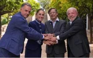 Se consolida alianza del progresismo global en medio del belicismo y las acciones de la ultraderecha contra la democracia y los derechos humanos