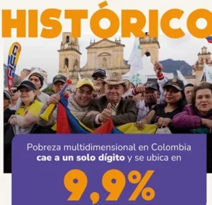 Baja la pobreza multidimensional en Colombia: avances históricos, factores determinantes y perspectivas futuras
