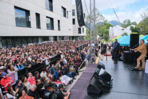 Pese a intento del rector uribista Ismael Peña de sabotear visita presidencial a Universidad Nacional, Petro inauguró nuevo bloque para la Facultad de Artes