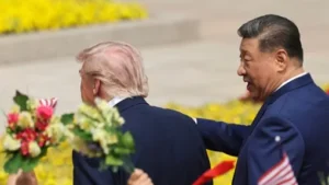 Trump en China, con sus derrotas a cuestas