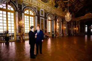 Trump en Versailles