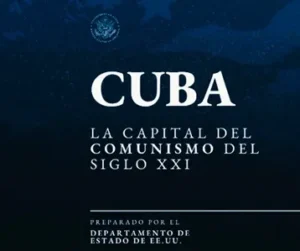 Infame panfleto del Departamento de Estado en contra de Cuba