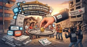 La limosna que han dado los capitalistas de Colombia por el terremoto no alcanza al diezmo, se hace sin humildad cristiana y con alharaca propagandística