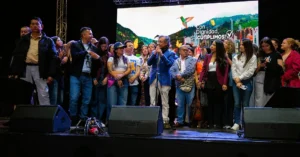 En uno de sus últimos actos públicos, presidente Petro llamó a la organización social para defender lo alcanzado en este cuatrienio