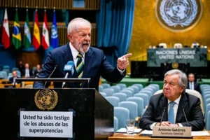 Lula expresa su indignación en Asamblea General de la ONU: “Usted ha sido testigo de los abusos de las superpotencias”, le dice a António Guterres