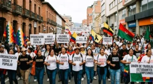 Encuentro por la Defensa de la Vida, la Dignidad, la Democracia, la Paz, la Soberanía y las Reformas Sociales trazó plan de acción y convoca Paro nacional contra Gobierno de De la Espriella para noviembre