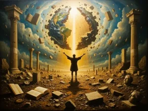 Recomponer el mundo desde los escombros: una mirada filosófica a la transformación política en tiempos de crisis