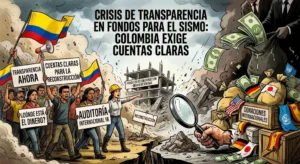 Urge que aparezca la plata del terremoto: países donantes y el pueblo colombiano exigen cuentas claras